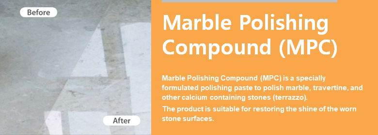 ConfiAd® Marble Polishing Compound is a specially formulated polishing paste to polish marble, travertine, and other calcium containing stones (terrazzo).
The product is suitable for restoring the shine of the worn stone surfaces.

